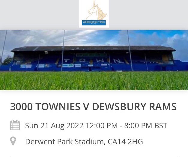 OurTownEvents's tweet photo. Calling all Towniesโฆ
โ๏ธ๐โ๏ธ๐โ๏ธ๐โ๏ธ
YOUR CLUB NEEDS YOU!
๐โฌ๏ธ๐โฌ๏ธ๐โฌ๏ธ๐โฌ๏ธ
Find out more / buy tickets:
https://t.co/JfksEYkS2e
#help #community #getbehind #rugbyleague #workington #autism #workingtogether #family #notbebeaten #bounceback
Thank you ๐๐ป https://t.co/azjvgCUHfM