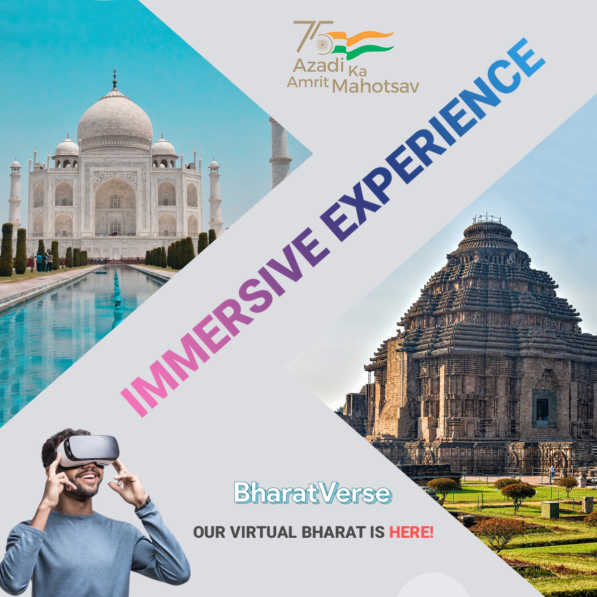 bharatverse_xyz's tweet photo. Ever visited Taj Mahal or Sun Temple in Konark?

Even if it's Yes/No, try our Super Exclusive Beta-launch of BharatVerse here - https://t.co/uJOoRog8Pf 🔍

A complete Spellbinding experience awaits you 😍

#AzadiKaAmritMahotsav #IndependenceDay2022 #Metaverse #NFTCommunity #Web3 https://t.co/iBwxJ4dAVx