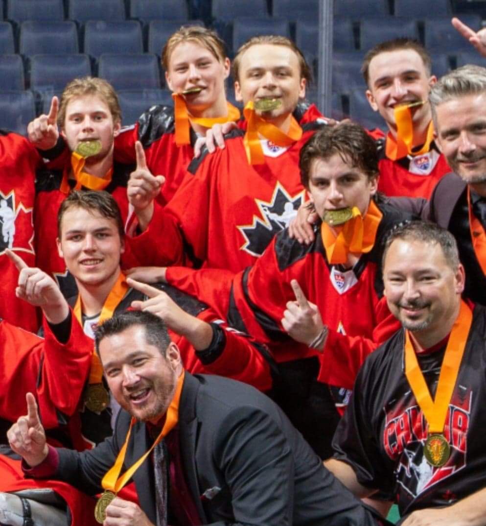 GuelphJrBRegals's tweet photo. HUUUGE congrats to #Regals Julian and Cam and the rest of Team Canada 🇨🇦 as they captured 🥇last night at the World Juniors! Great work, fellas! Well deserved 👏 https://t.co/hLPMbGeSg4