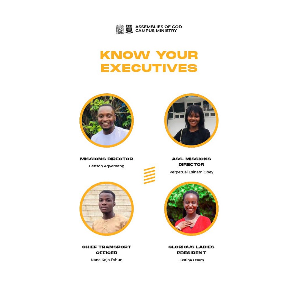 agcm_uglegon's tweet photo. A new era has dawned !🥰

Kudos to our outgone executives! 👏🏾🤝🏾

Indeed together, we BUILT in spirit and in truth. 🥂❤️

We present to you, our new batch of executives for the 2022/2023 Academic and Spiritual year.🫡😍

May the good Lord see us through! Amen. 🙏🏾 https://t.co/HbOjwo3TPT