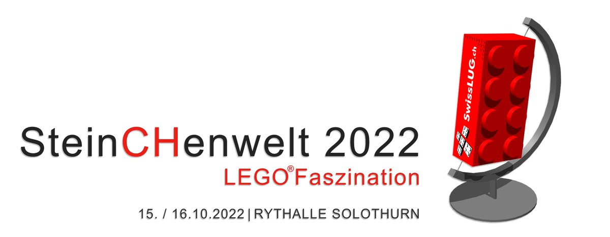 Bald ist es wieder soweit SteinCHenwelt 2022 <a href="/LEGO_Group/">LEGO</a>  #stwCH2022
#Solothurn #Schweiz #LEGO #SwissLUG
steinchenwelt.ch
swisslug.ch