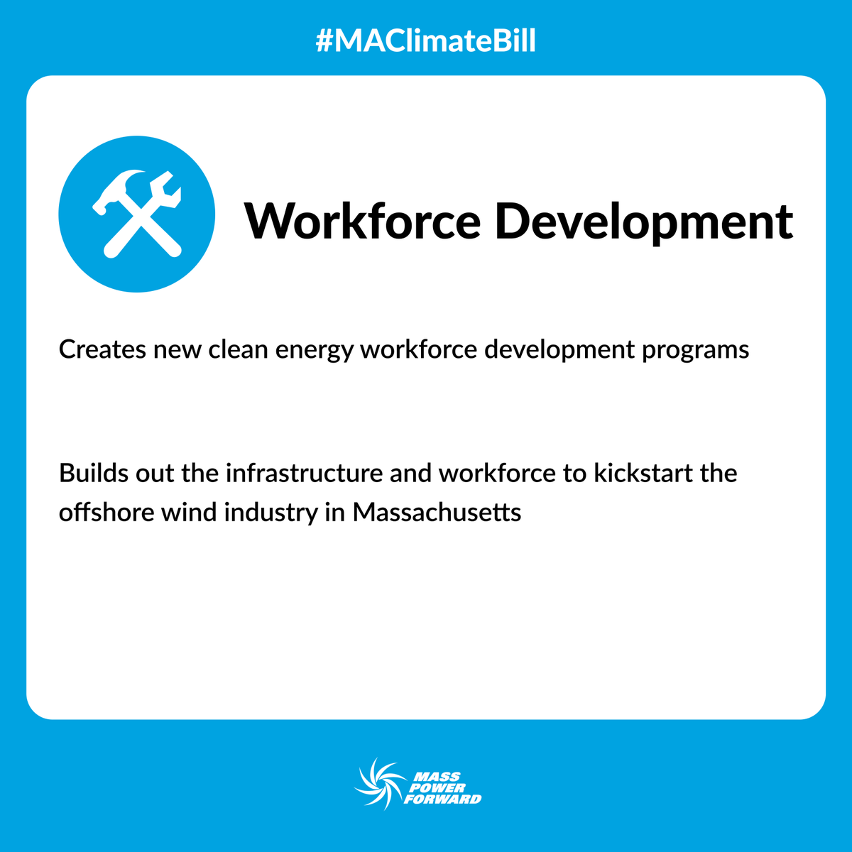 MAPowerForward's tweet photo. Last week, @MassGovernor signed the #MAClimateBill into law. This was a major victory for #CleanAir, #CleanEnergy, & #ClimateJustice which takes significant action across multiple sectors. #LearnMore about the changes that will be made as a result of this new law ⬇️ https://t.co/g0VXHFtABZ