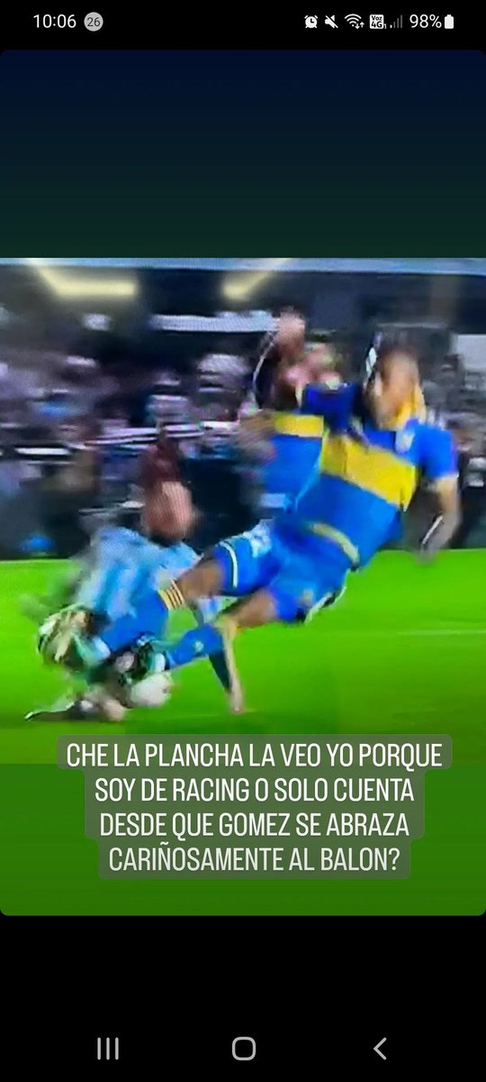 basilicoleo's tweet photo. @TyCSports @ESPNDeportes @PolloVignolo @gustavohlopson dos faltas primero la de villa👍👍👍👍 https://t.co/kI83jA6z9B