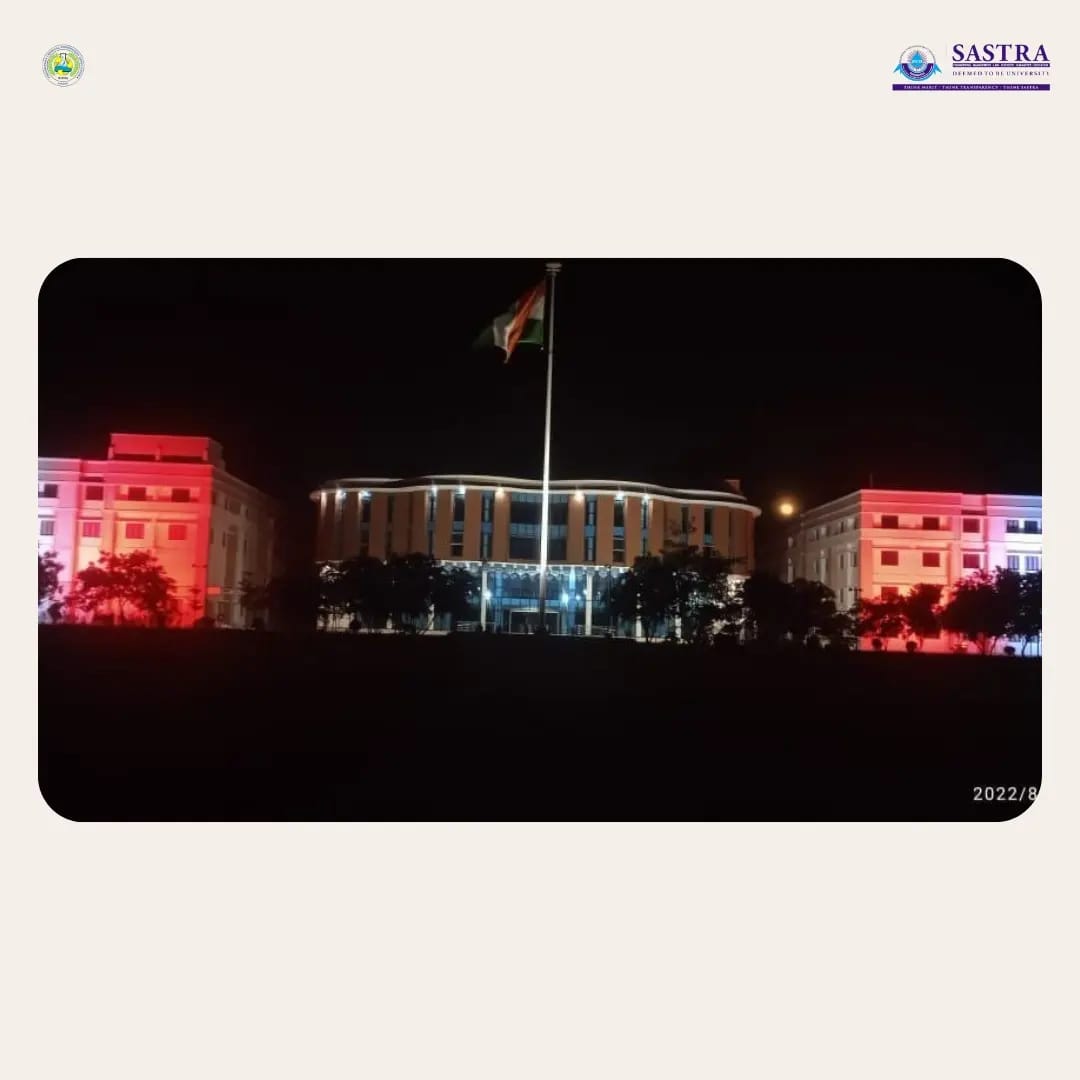 IIChESChap (@iicheschap) on Twitter photo As you celebrate this day, always have it in mind that no nation is perfect, and it can only be made perfect by me and you. Happy Independence Day.
<a href="/SastraUniv/">SASTRA Deemed University</a> As you celebrate this day, always have it in mind that no nation is perfect, and it can only be made perfect by me and you. Happy Independence Day.
<a href="/SastraUniv/">SASTRA Deemed University</a>