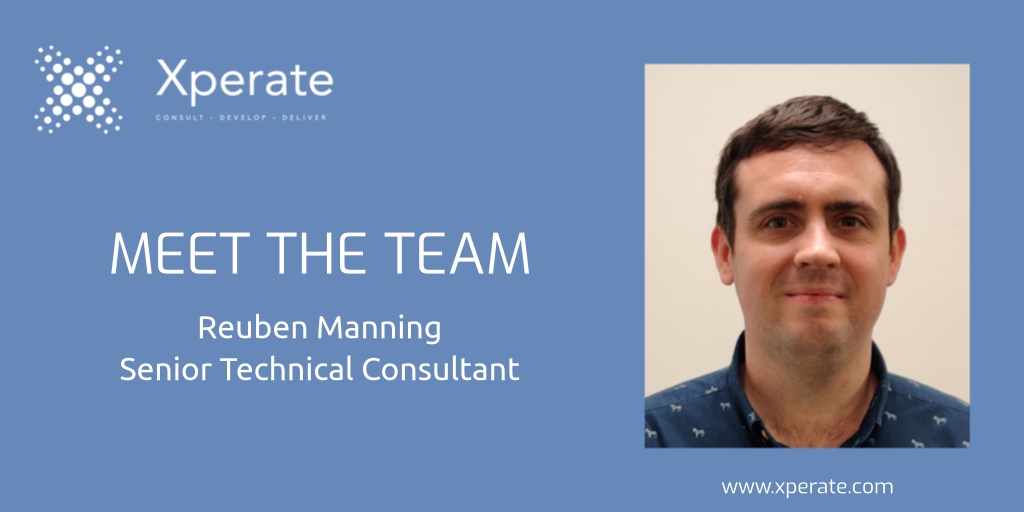 Reuben is the latest in our Meet The Team series.  He's a highly skilled technical consultant specialising in delivering complex solutions to large Law Firms, Accountants &amp; European Councils.

Click for more our Leadership team here - xperate.com/leadership-team

#legaltech