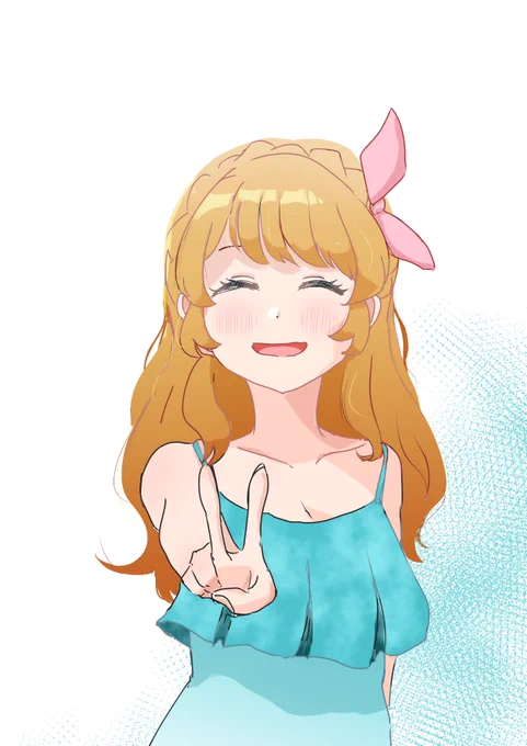 大空あかりちゃんの笑顔 