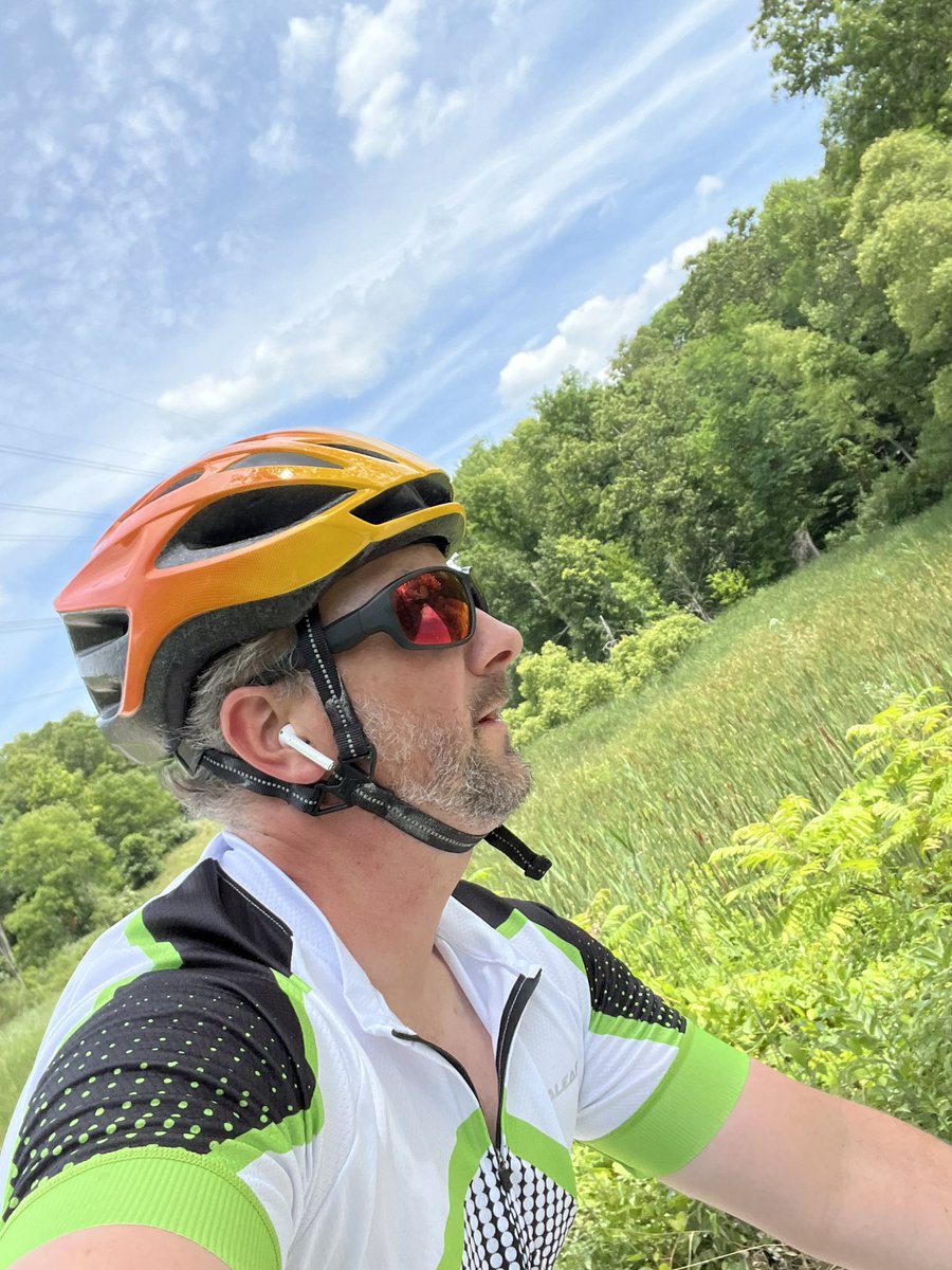 I’m going to spend #relaxationday going on a 50 mile bike ride. #thenine