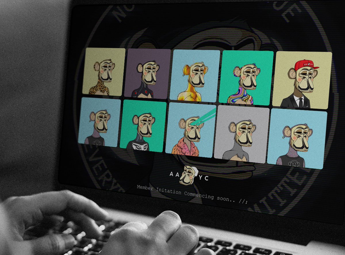 Anonymous Ape Yacht Club tweet media