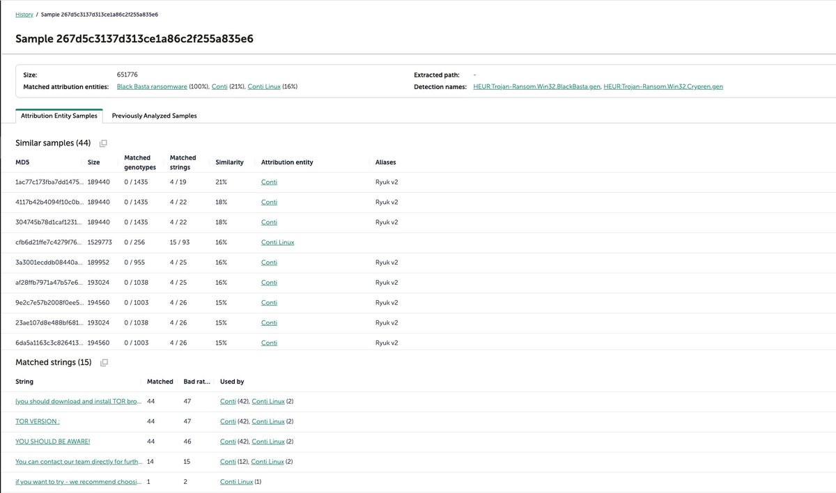 kaspersky's tweet photo. Luna is a brand new #ransomware family built entirely in Rust and runs on Windows, Linux and even ESXi systems.

Black Basta is also a relatively new ransomware variant but is written using C++.

Get the full details ⇒ https://t.co/ZQFGFbNgjL https://t.co/4f3WgKJSDw