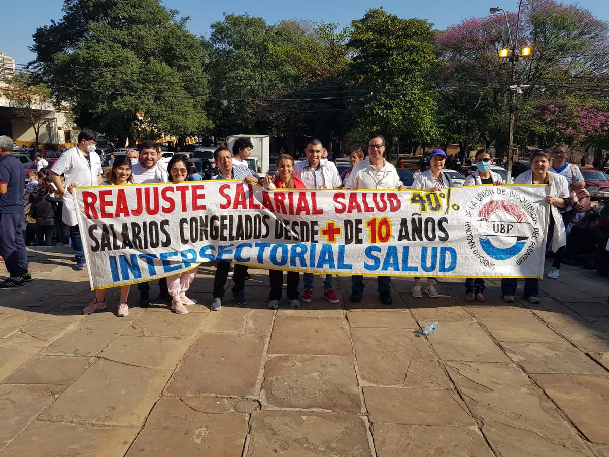 Sinamed_MSPYBS's tweet photo. RECLAMANDO EL JUSTO Y NECESARIO #ReajusteSalarialSaludPy PARA TODO EL SECTOR SALUD.
#ReajusteSalarialSaludPy
#ReajusteSalarialSaludPy
#ReajusteSalarialSaludPy
#ReajusteSalarialSaludPy https://t.co/rZuVj23Hyb