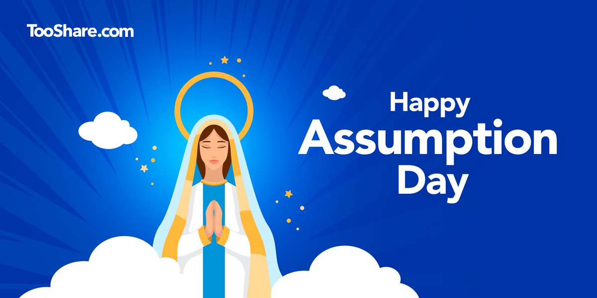 tooshare_africa's tweet photo. The TooShare team wishes a happy Assumption Day !!
#JoinTooShare #ExtendYourWorld
https://t.co/9Syv9U1MvQ ✅ https://t.co/FgcwtqGfp8
