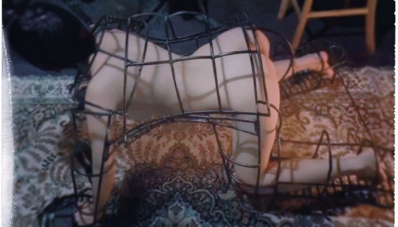 人形犬笼:按母狗爬行体形设计，双腿双手呈跪趴姿势。人形犬笼底下装滑轮，可推着让人鉴赏，极尽羞辱......
#人形犬笼 #k9 #人形犬