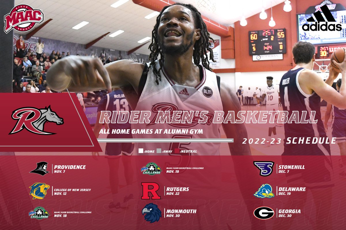 Rider Men’s Basketball tweet media