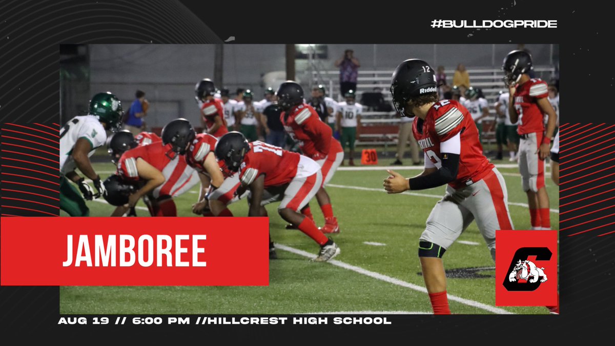 CHSFOOTBALL10's tweet photo. WEEK ZERO IS UPON US!
Its Jamboree week!
#Focusup 
#Focusin 

@PitCentralHS @Central_AD @OzarkConference @OzarksOzone @CentralBulldog https://t.co/pnr6LAM2pu