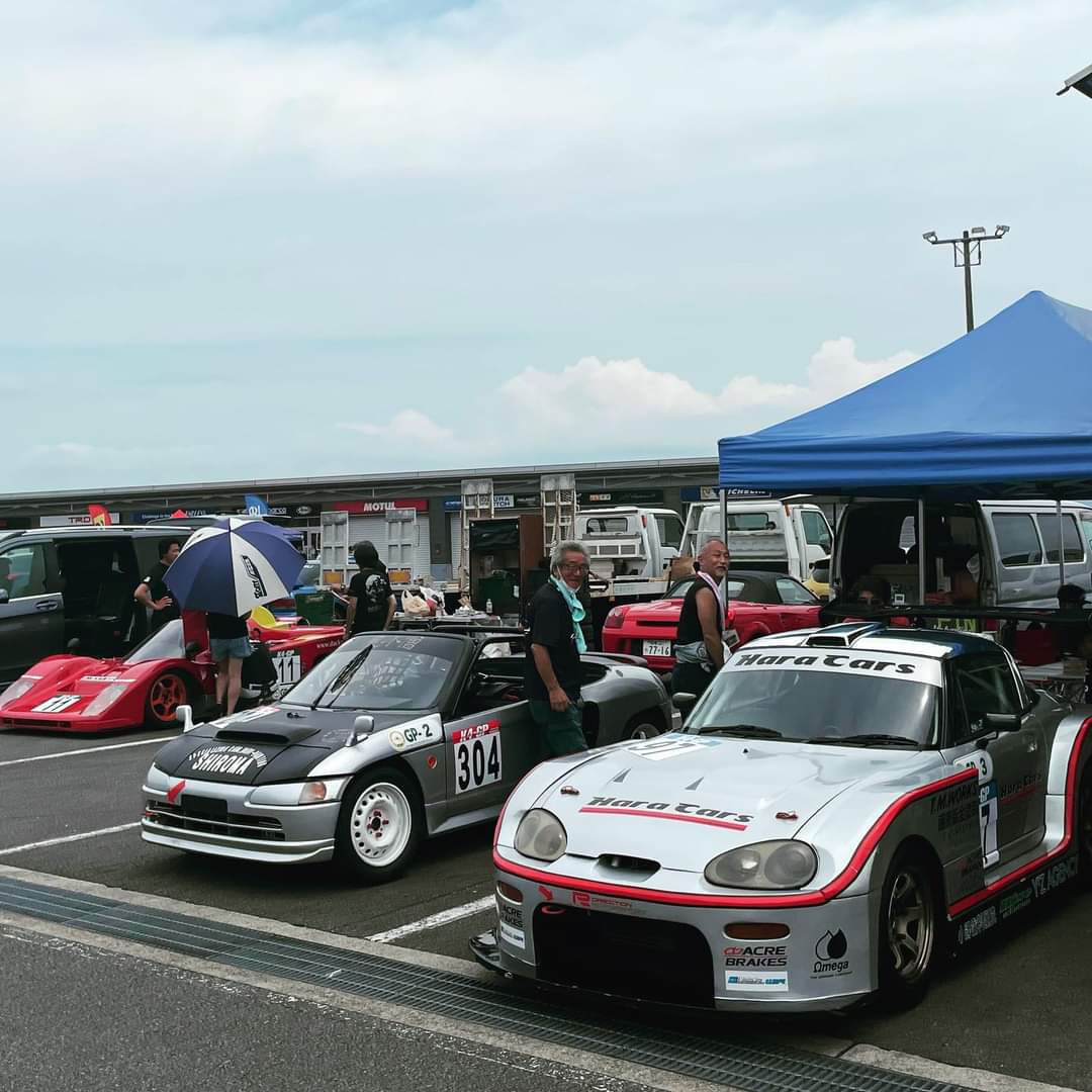 hara_cars's tweet photo. 明日は、3年ぶりのK4GP 10時間耐久です🏎💨
今日は、練習走行でした
#haracars
#k4gp
#tmworks
#fujiwarabodyworks
#acrebrakes
#proshopkawai
#omegaoil https://t.co/gSWDRBoF0T