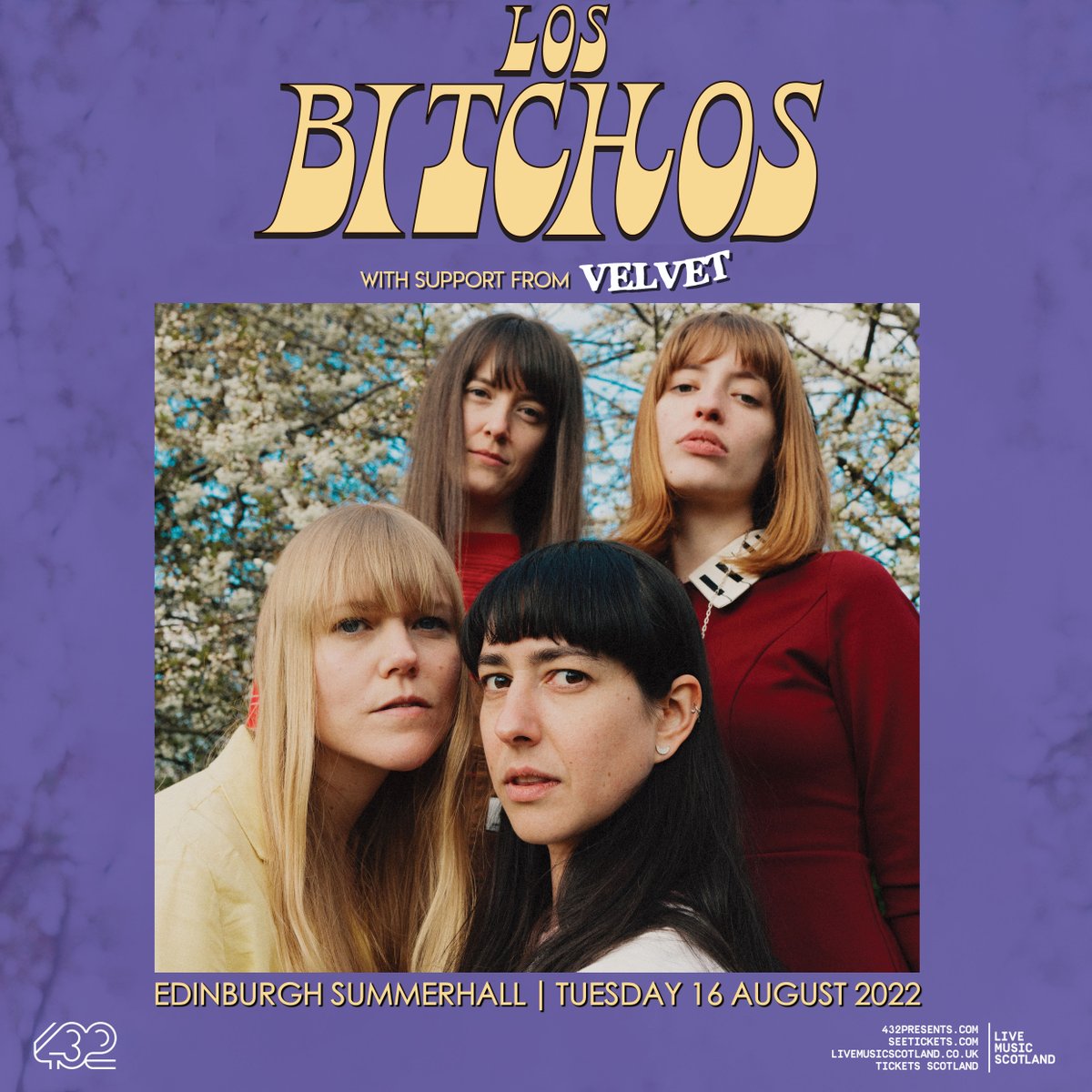 432presents (@432presents) on Twitter photo TOMORROW! π The exceptional @LBitchos bring the surf exotica vibes to Edinburgh <a href="/Summerhallery/">Summerhall</a>!! Let the festivities begin!
Final tickets here
π: bit.ly/3NyolKj
Support from Velvet! TOMORROW! π The exceptional @LBitchos bring the surf exotica vibes to Edinburgh <a href="/Summerhallery/">Summerhall</a>!! Let the festivities begin!
Final tickets here
π: bit.ly/3NyolKj
Support from Velvet!