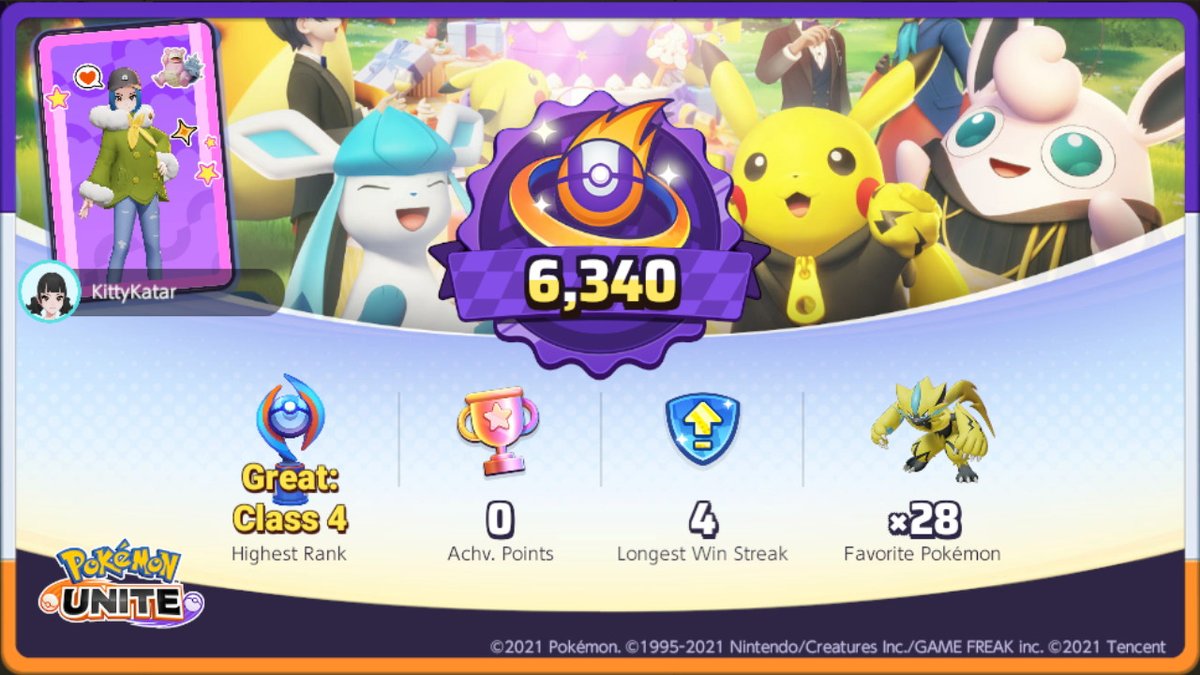 KittyKatar12's tweet photo. #PokemonUNITE #NintendoSwitch https://t.co/351EUd2eru
