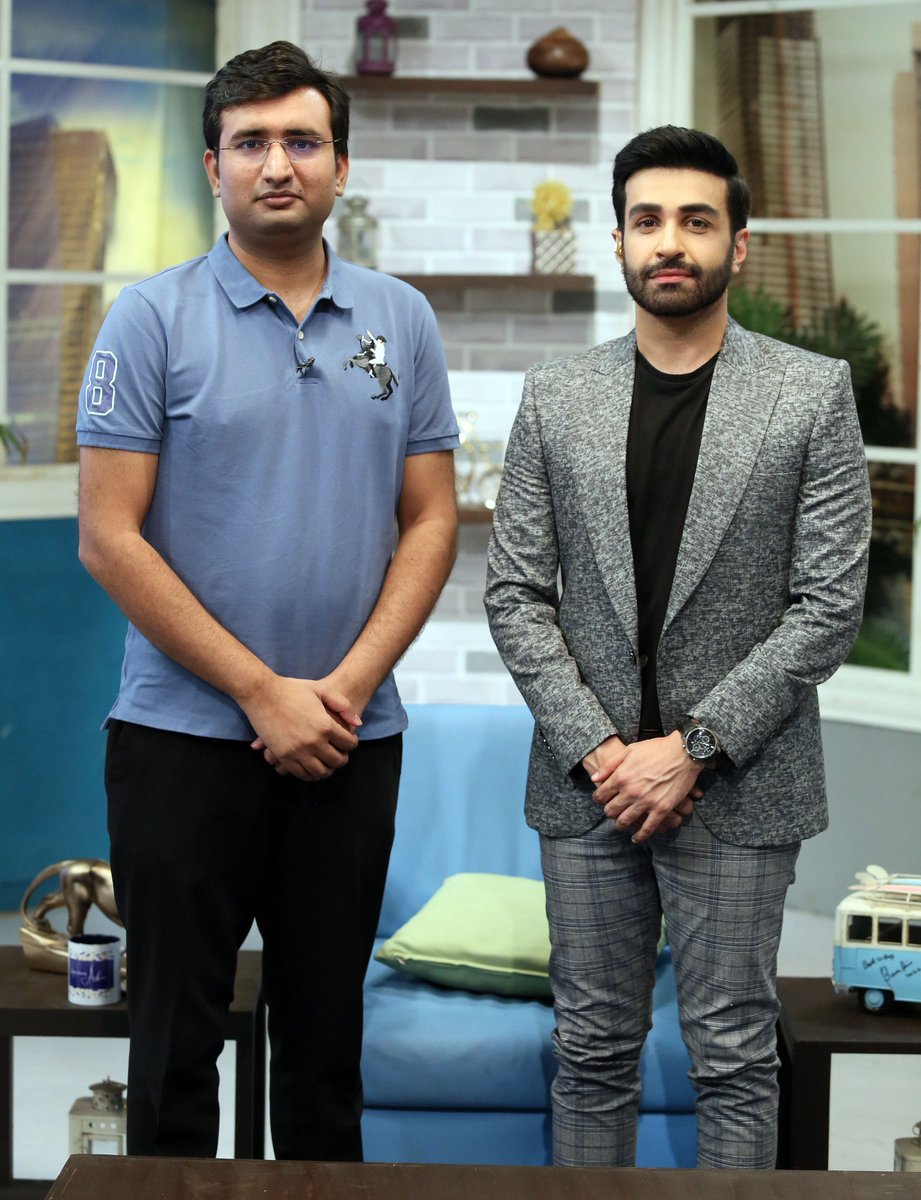 TVOnePk's tweet photo. Glimpse from today's "Morning Star" with "Azfar"

#MSTvOne #MorningStarWithAzfar #MorningStar #TVOnePK #RiseandSmile #Azfar #chefmuneeza https://t.co/uLMN45VvS1