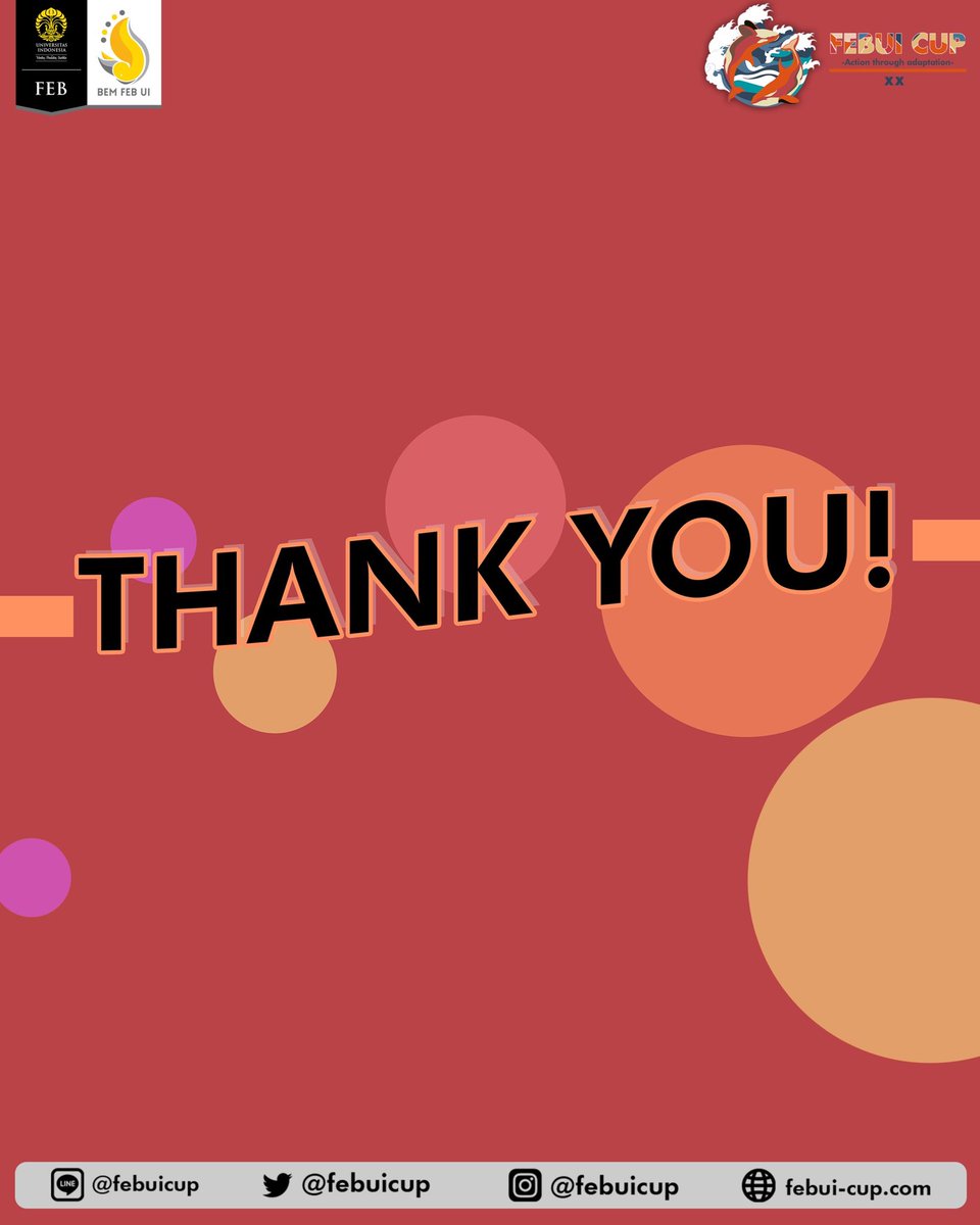 The 22nd FEBUI Cup tweet media