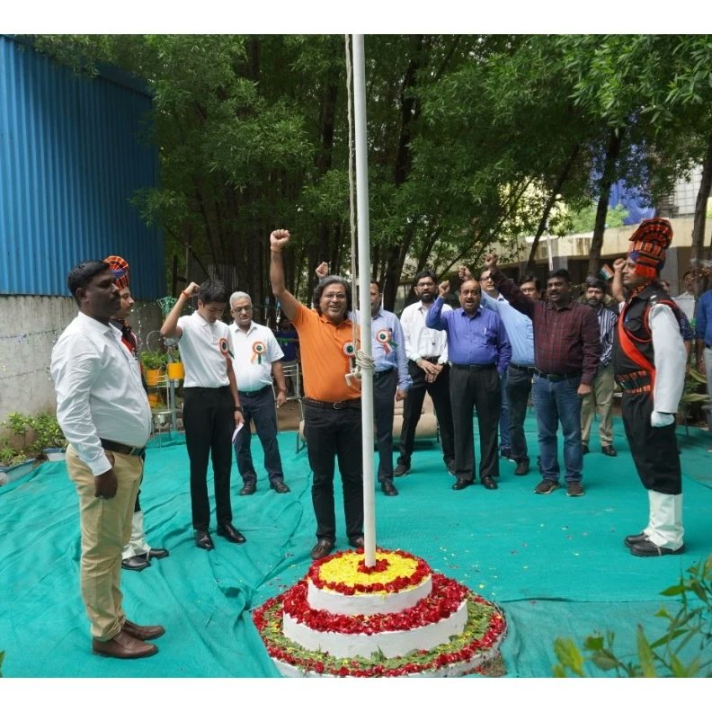 nandan_denim's tweet photo. "A warm 75th Independence Day greetings to all of you.

Let us innovate, do different things and do things differently so that we are known for our excellence and not just for simple existence." 

- Deepak J Chiripal https://t.co/wuOJ717q9w