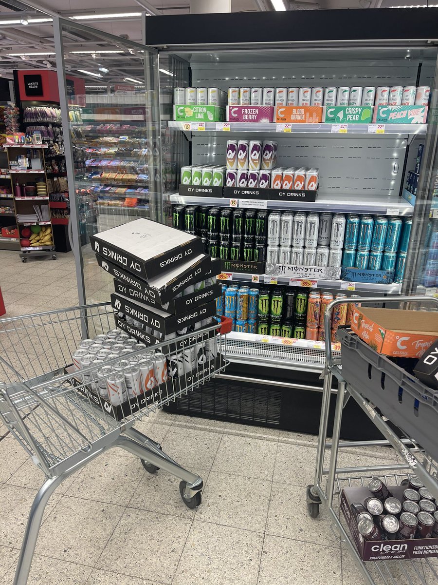 Idag fick jag ett roligt samtal, ICA Värtahamnen ringde 📞 jag svarade... och nu finns vi hos dem! 🥤