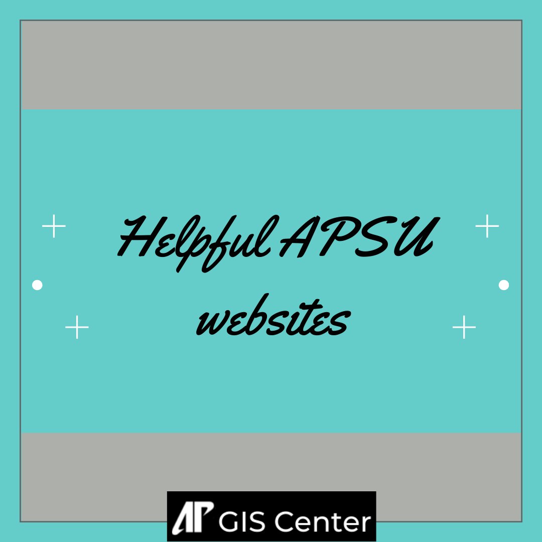 Are you having trouble with something APSU related? we may have the solution for you! We put together a blog post full of helpful APSU websites! You can check it out here apsugis.org/blog/
#apsugis #apsugiscenter #newblogpost