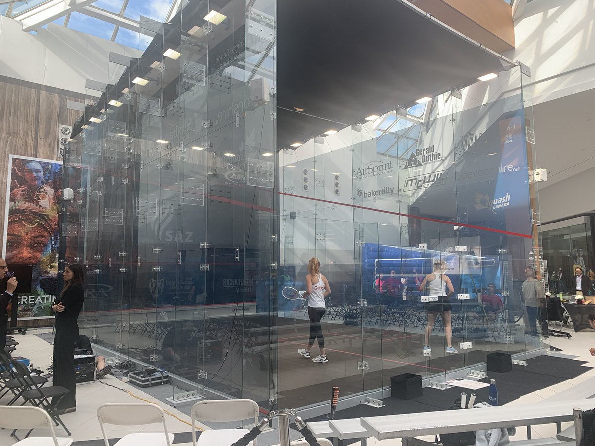 Squash at the Mall. Pretty cool! #windsoressex