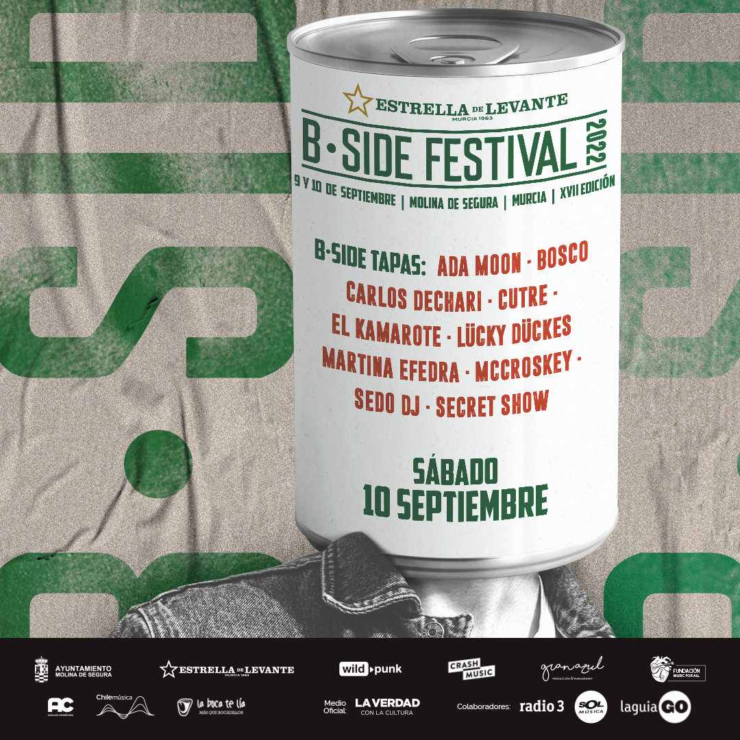 #BSide2022 son muchas cosas 🙌🏽🔥

¿Qué mejor que conciertos a pie de calle mientras te tomas el aperitivo con tu <a href="/estrellalevante/">Estrella de Levante</a>  ? 🎸🍤🍻

Nos acompañarán unos artistazos 😏

En unos días os contamos más 😜

🎟 ¿Aún no tienes tu abono? Consíguelo en b-sidefestival.com 🎟