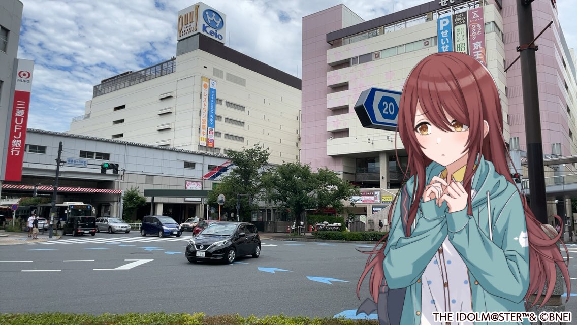 doriops3's tweet photo. シャニマスの聖地巡礼してました！
聖蹟桜ヶ丘に行くと帰ってきたって感じがして好き https://t.co/s8HELWXwRr