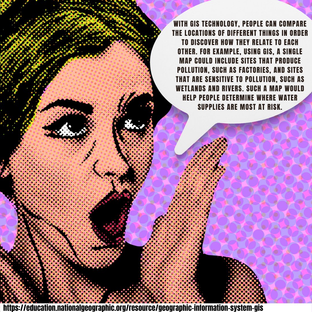 Did you know this GIS Fact❓
If you have a fact that you would like to share with us, leave it below! Don't forget to check back in next week for another one!
#apsugis #apsugiscenter #mappymonday