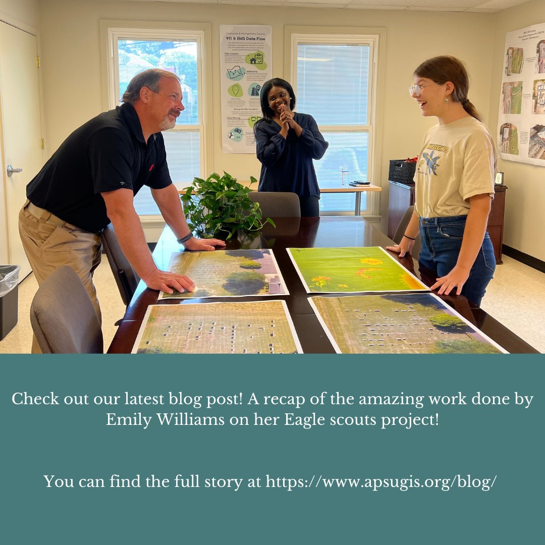 Earlier last month we were greeted with a project that Emily Williams was conducting and leading! You may have seen us highlighting this project before but now we have the full story posted here 
apsugis.org/blog/!! 
#apsugis #apsugiscenter #newblogpopst