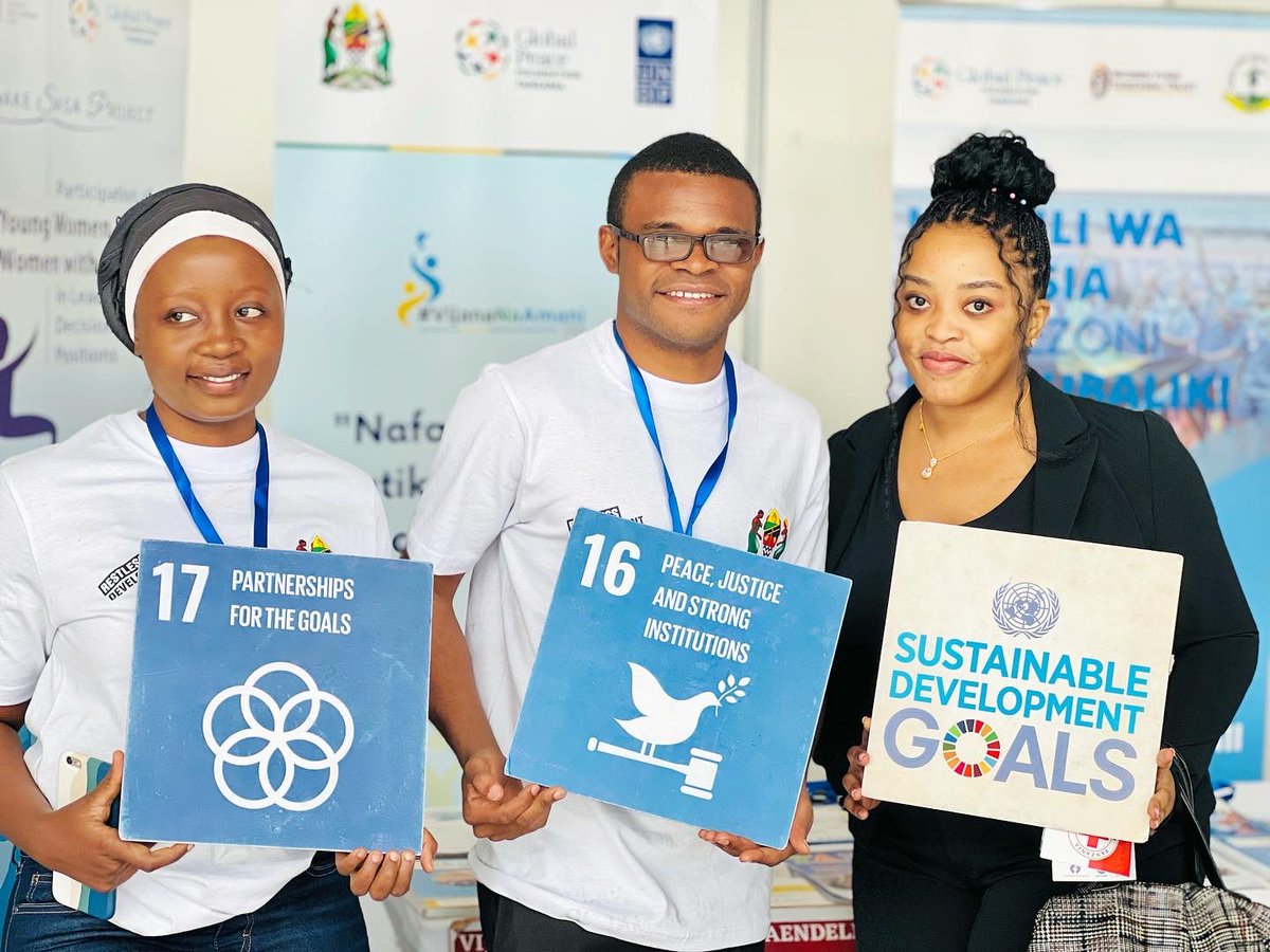 Promoting youth, peace and security agenda  for sustaibable development.

#Tanzania #VijanaNaAmani #Globalpeace #iyd2022