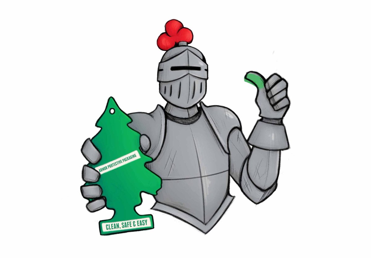 laddawn's tweet photo. Our friends over at ARMOR don't just spend their days eradicating rust. They set their knightly sights on finding more sustainable packaging solutions, too. See the 6 ways that ARMOR goes green now (despite their signature blue). -------> https://t.co/HUrQTWzzky https://t.co/Sh1eY8vq78