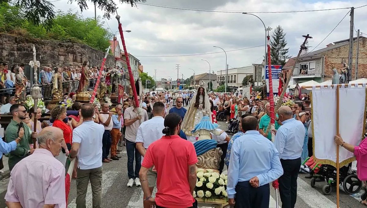 alcporrino's tweet image. ✨ #Atios viviu hoxe un dos seus días grandes. Como cada ano festexamos a Virxe da Guía, un día cargado de emocións e ledicia. VIVA ATIOS! VIVA O PORRIÑO!