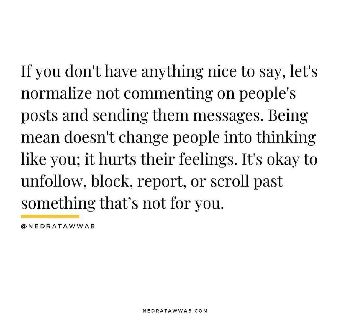 Let’s normalize being kind.
#BeKind #JustScroll