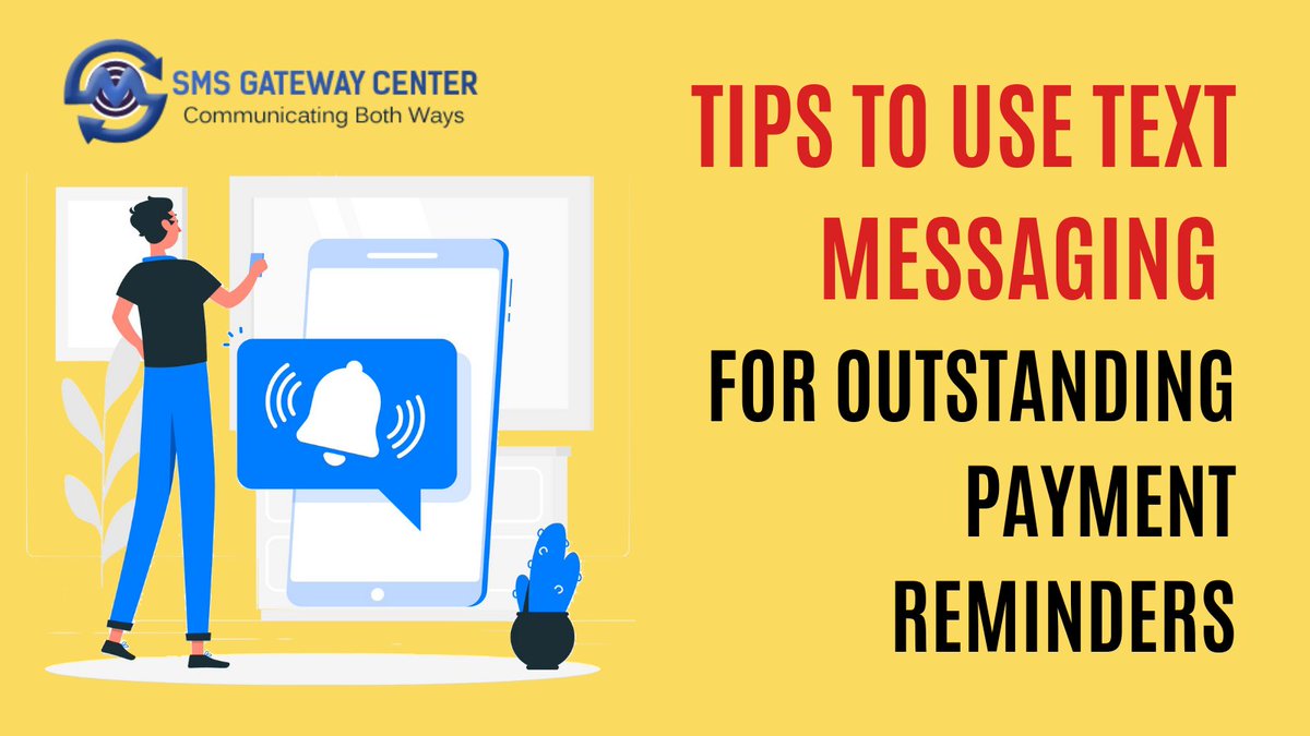 SMSGatewayIndia's tweet photo. Tips to Use Text Messaging for Outstanding Payment Reminders
https://t.co/rUSTstsl41
#bulksms #bulkSMSsolutions #outstandingpaymentreminders #smsmarketing #SMSsolution #textmessages #TextMessaging #SmsGateway #smsgatewaycenter #bulksmsprovider #otpsms #smscampaign https://t.co/DLwj7OMmkb