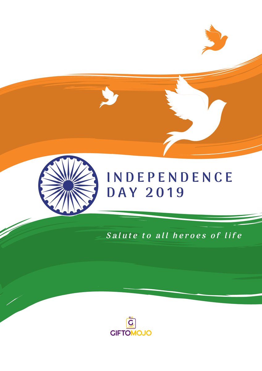 giftomojo's tweet photo. FREEDOM in the mind;FAITH in the words;PRIDE in our souls; 
GIFTOMOJO team salute our Nation on this Independence Day ! 

#75thIndependenceDay #salutetoourarmedforces #proudtobeindian #VandeMataram #giftomojo #IndiaAt75 https://t.co/m8Y5ZxtUYQ