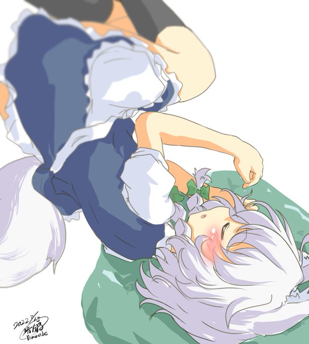 すやすや犬咲夜( ˘ω˘ u) 