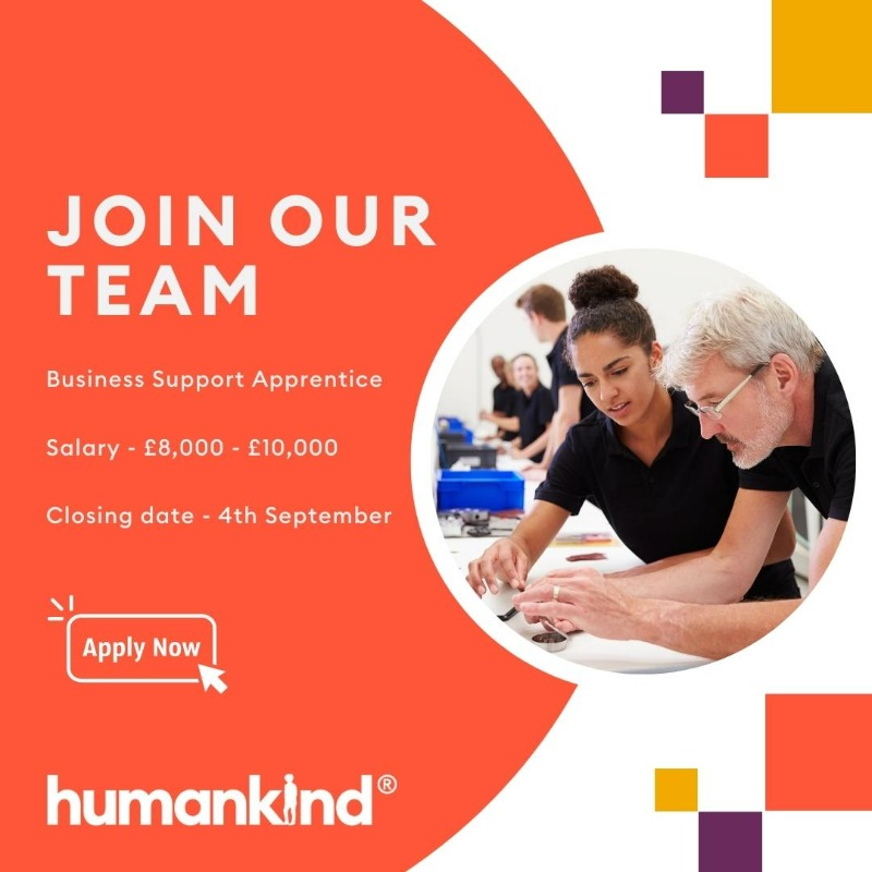 Humankind_UK's tweet photo. We have a number of exciting #vacancies live right now, looking for those who want to help us reach our goal of helping those we support realise their #potential.

If this sounds like something that interests you, check out this week’s featured jobs ⬇️