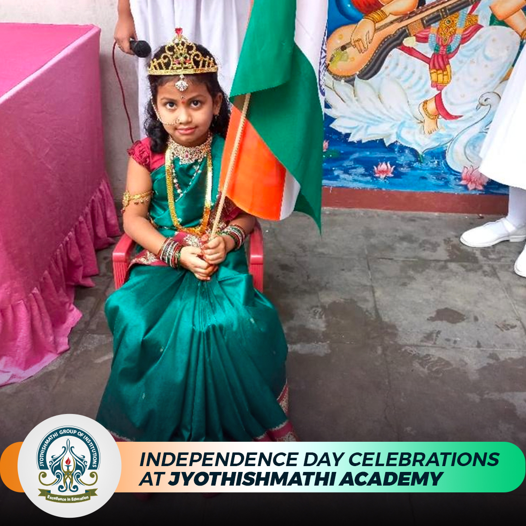 jyothish_mathi's tweet photo. Indian Independence Day celebrations at Jyothishmathi Academy began with the hoisting of the Tri-colour flag. Various performances by school students were organised as a part of Azadi ka Mohatsav Celebrations
#JITS #๐๐ง๐๐๐ฉ๐๐ง๐๐๐ง๐๐๐๐๐ฒ #Tri_Colour #Flag #Azadika https://t.co/U6gIFhl3gh
