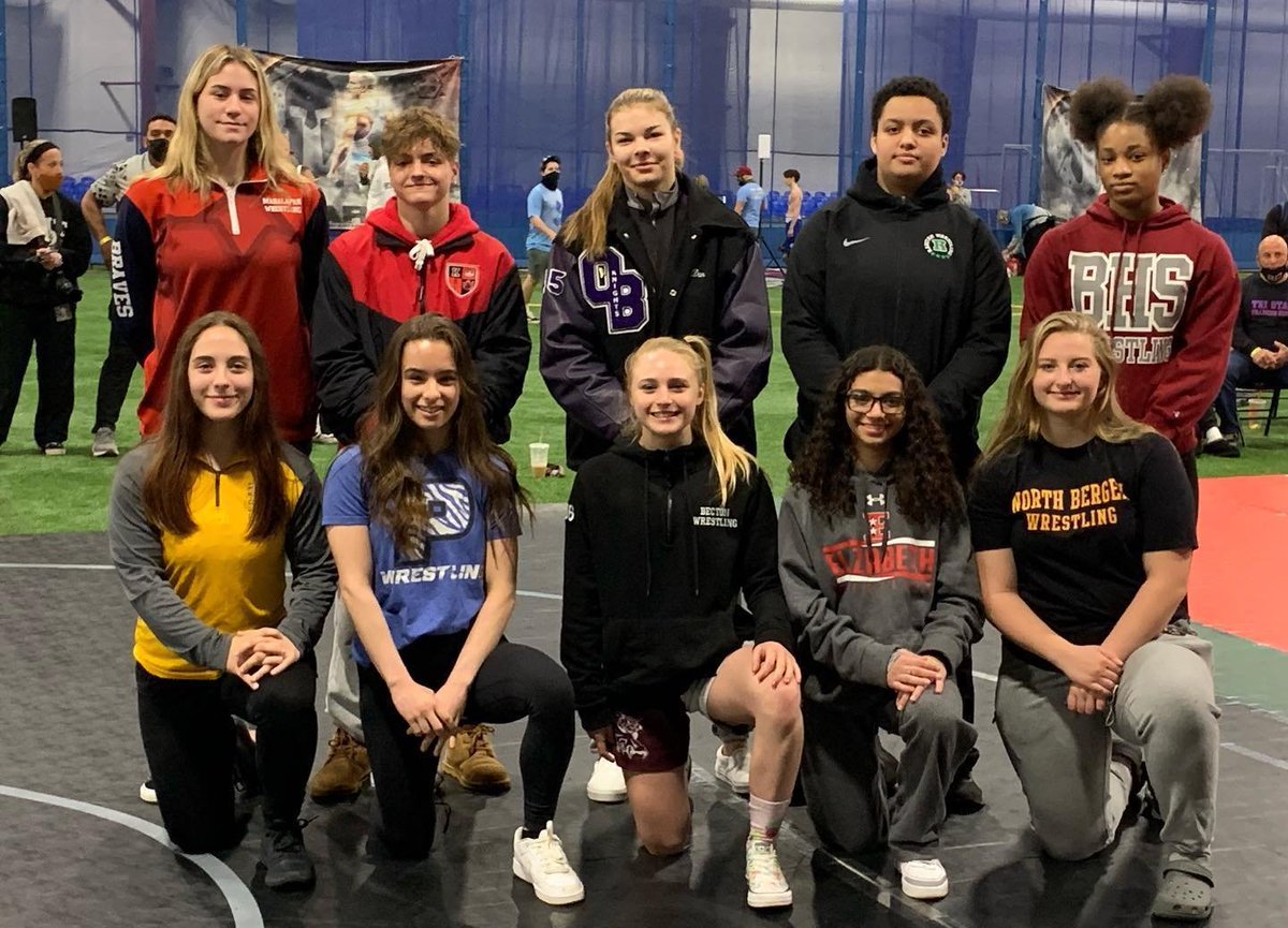 2021 NJ Girls State Wrestling Champions!

jerseywrestling.com/news.php?story…

<a href="/ElizabethAthle1/">Elizabeth High School Athletics</a> <a href="/BectonWrestling/">Becton/Wood-Ridge Wrestling</a> <a href="/PHS_TigersWR/">Princeton High School Wrestling</a> <a href="/bloomfieldwres1/">bloomfield wrestling</a> <a href="/OBKWrestling/">Old Bridge Knights Wrestling</a> <a href="/DelranWrestling/">Delran Wrestling</a> <a href="/KingswayWrestle/">Kingsway Wrestling</a> <a href="/brave_wrestling/">Manalapan Wrestling</a> <a href="/NBHS_Bruins/">North Bergen High School</a> @RaritanWrestlin