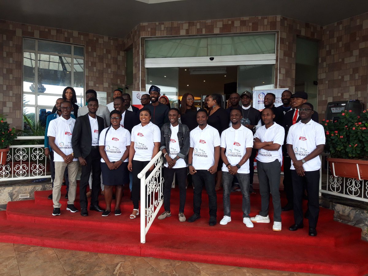 yvotenaija's tweet photo. With that we come to the end of the #CivicTechHack
We thank all the innovators, Judges, spokespeople and everyone who supported us through all the processes. https://t.co/w0U7ujuSyn