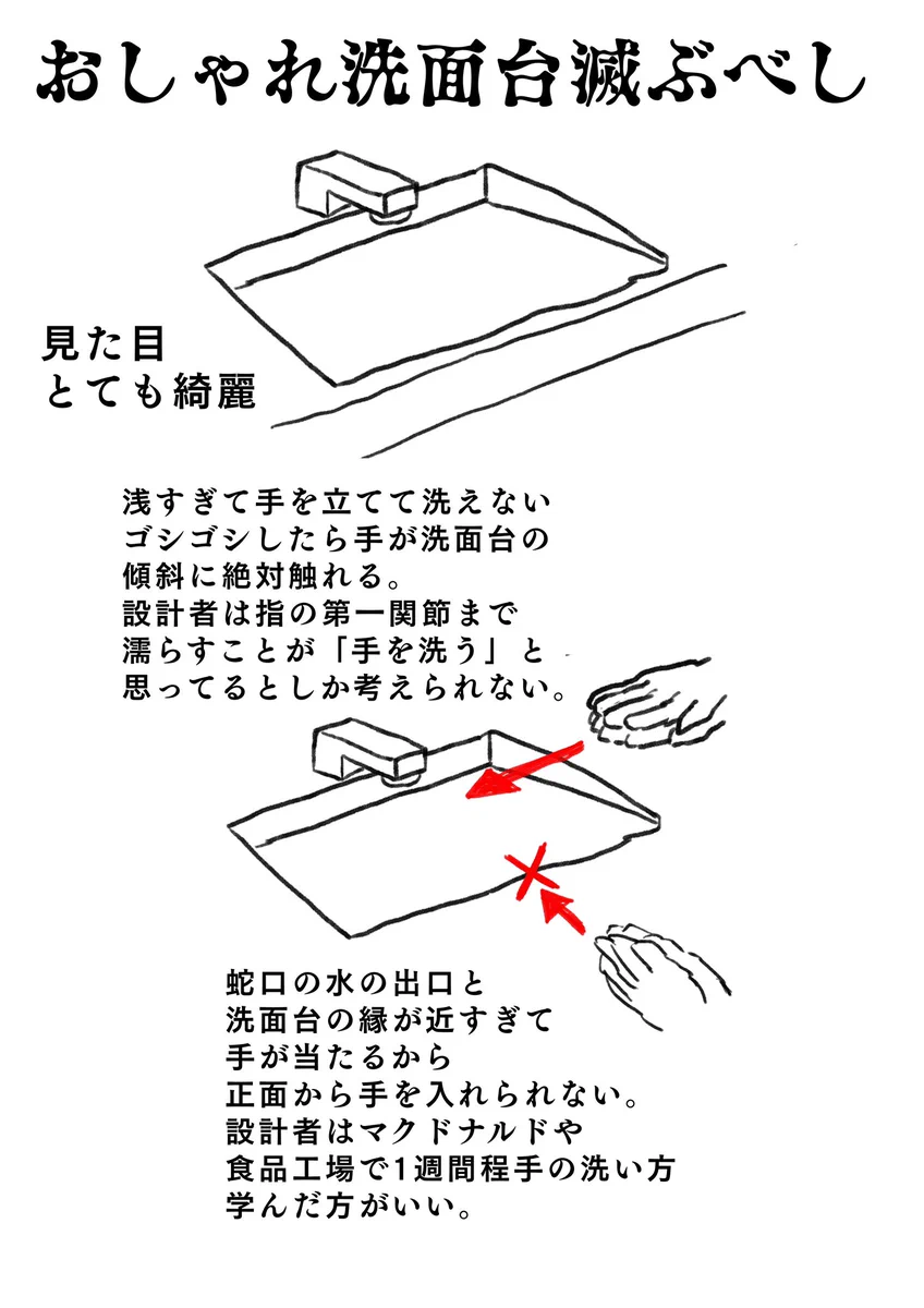 めっちゃ分かる！滅んでほしい「おしゃれ洗面台」とは！？