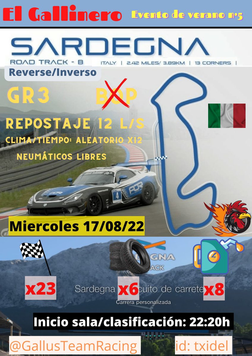 GallusTeamRacing tweet media