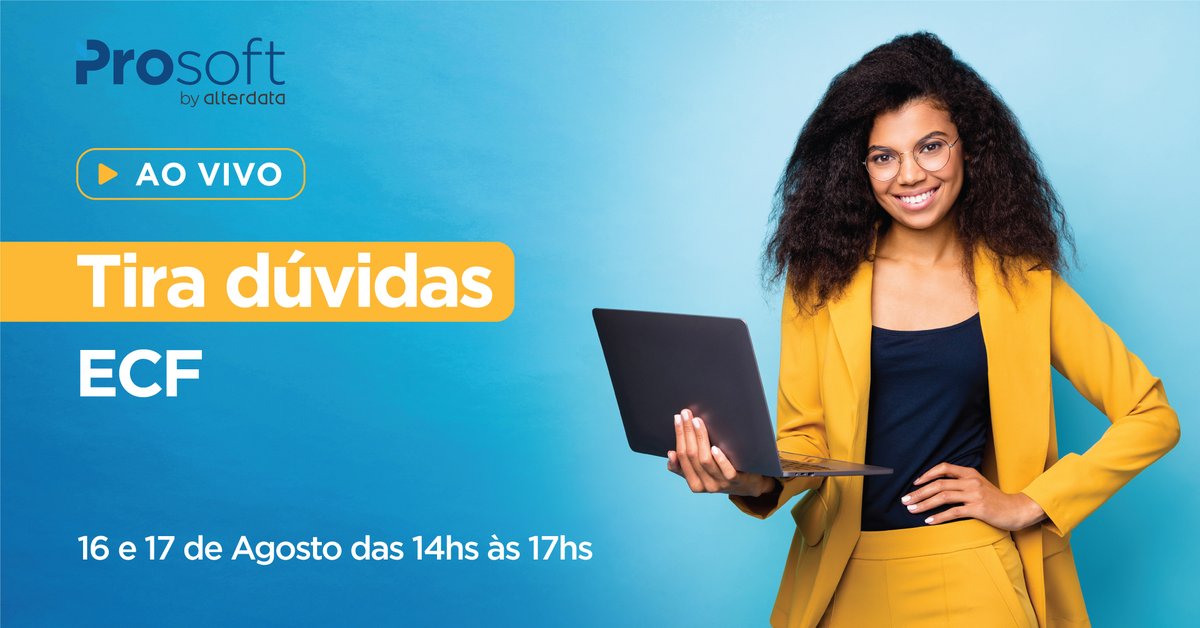 ProsoftTecno's tweet photo. Vamos Juntos para mais uma entrega!
Preparamos um treinamento especial para o ECF. O evento ocorrerá nos dias 16 e 17 de Agosto, das 14h às 17h. Fique atento!

16/08: https://t.co/9MVXjf8mGw

17/08: https://t.co/a6BDjYWGJk

#Prosoft #Alterdata #ECF https://t.co/wUlfIw2x8E