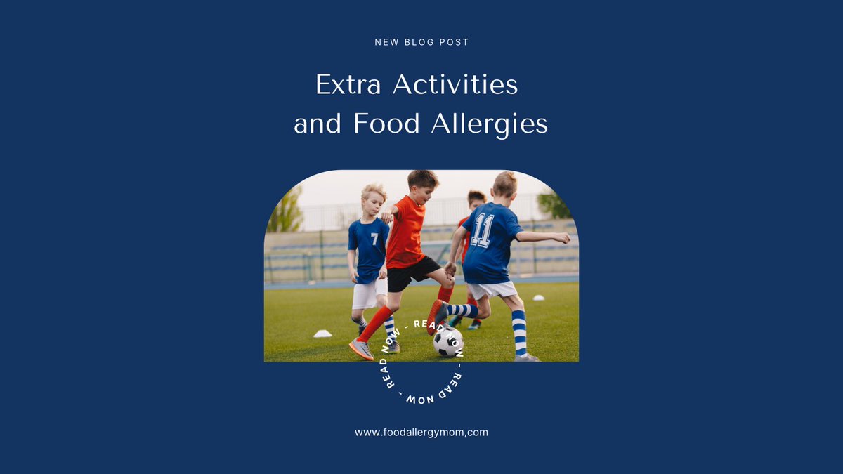 #foodallergyfamilies In case you missed this great blog post! Check out our tips for managing #foodallergies with extra activities! 

foodallergymom.com/2022/08/01/ext…
