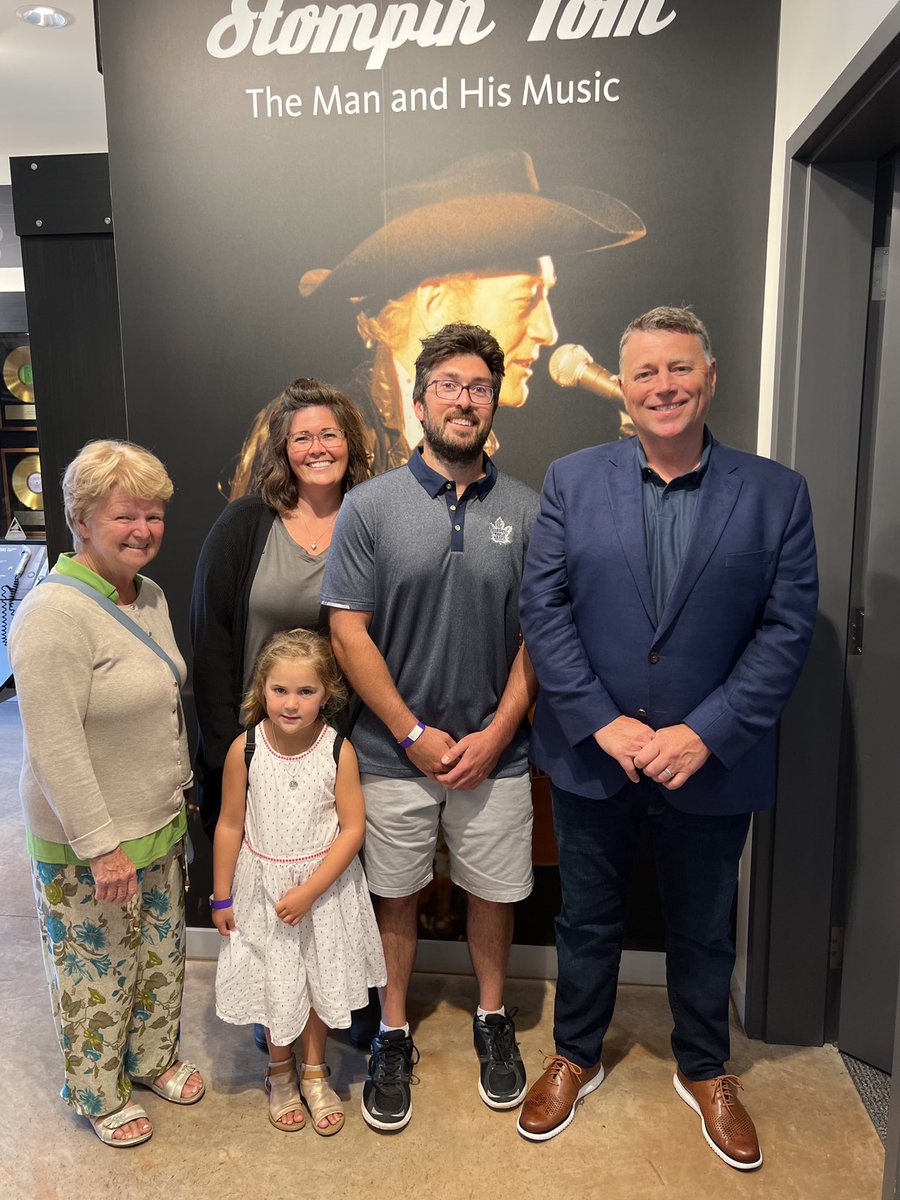 It was a busy - but rainy - day in West Prince yesterday! 

Great to join Acadians from across the region in DeBlois for the kick-off of #NationalAcadianDay, followed by lunch at Our Family Traditions, and a benefit concert at the Stompin’ Tom Centre in Skinner’s Pond