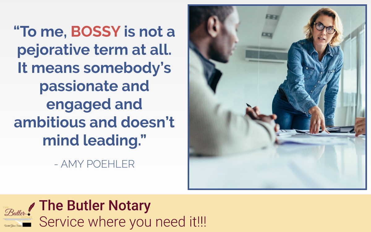 TheButlerNotary's tweet image. If the children in your life are being called “bossy” by others, remind them that it’s not always a bad thing!
