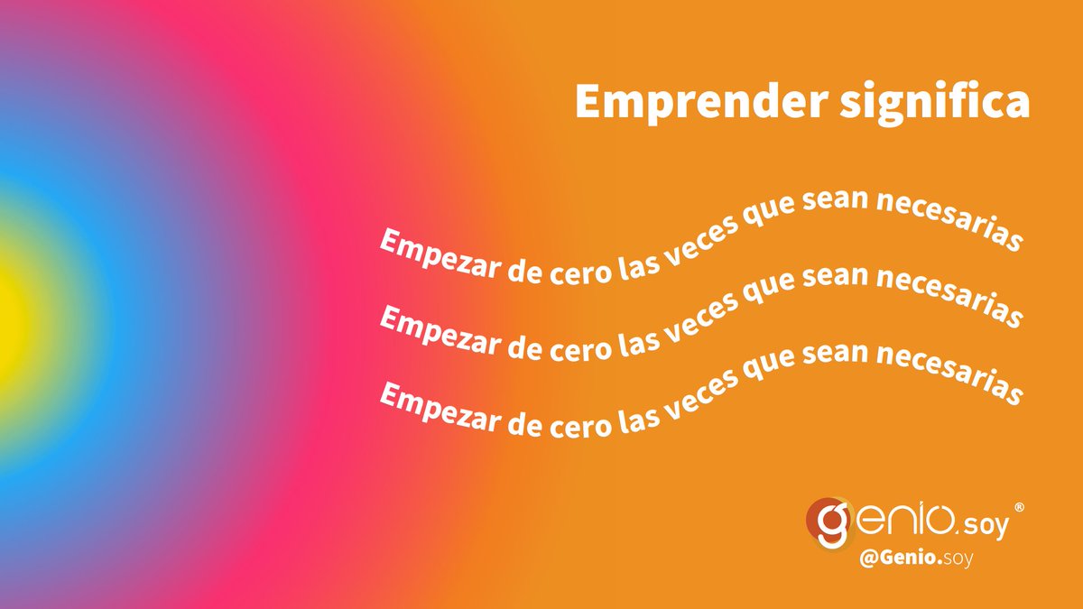 GenioSoy_'s tweet photo. En Genio Soy creemos en tu talento. ¡Siempre cree en ti y en tus sueños! 🤩 https://t.co/vfuYrvPxaZ
