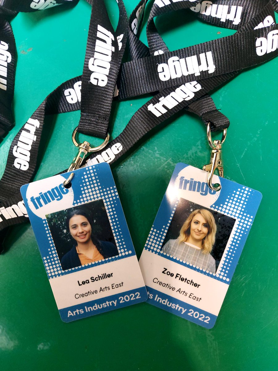 Our Projects Officer, Lea and Community Touring Coordinator, Zoë are up <a href="/edfringe/">Edinburgh Festival Fringe</a> this week scouting for new work!👀

Keep your eyes out &amp; say hi if you spot them!👋

#edfringe #EdFringe2022